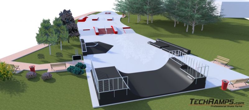 Concrete skatepark in Kielce - announcement