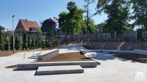 Betonowy skatepark Żagań
