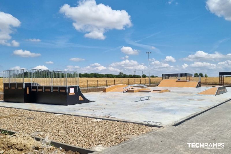 Utsikt over skateparken - Jerzmanowa 