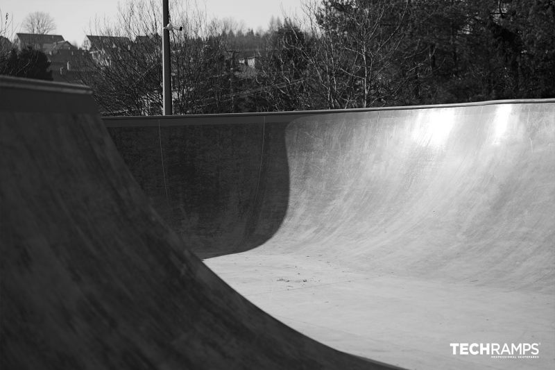 techramps skatepark i betong