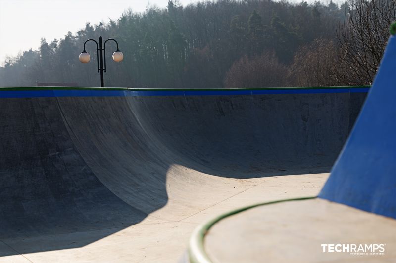 techramps skatepark i betong