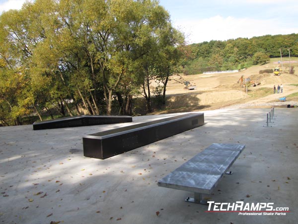 Cieszyn Skatepark panorama 