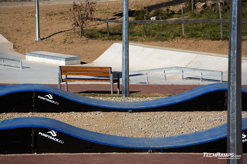 Cycle track - pumptrack in Maniowy
