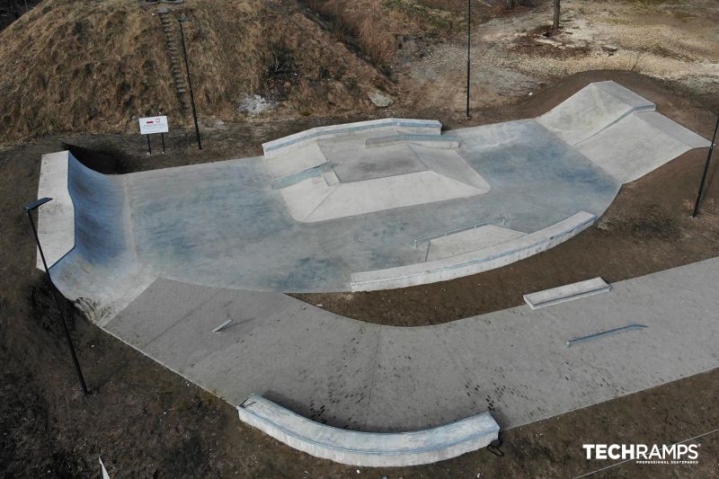Design og bygging av skateparker i betong