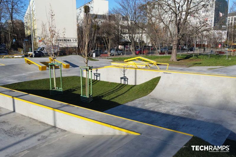 Design og bygging av skateparker i betong