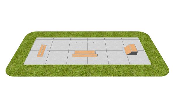 Eksempel på skatepark SM001