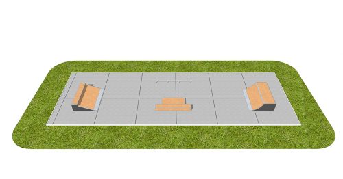 Eksempel på skatepark SM002