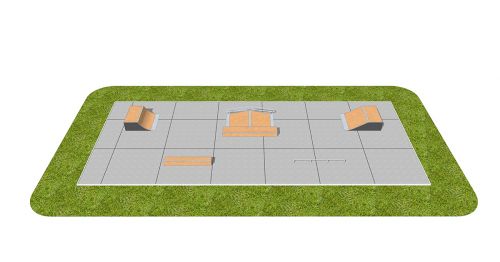 Eksempel på skatepark SM003