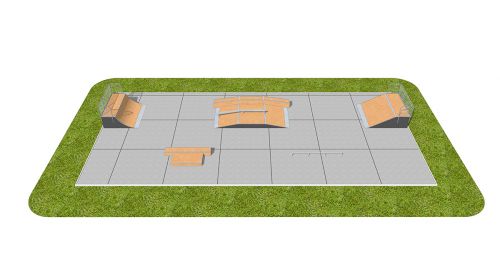 Eksempel på skatepark SM005