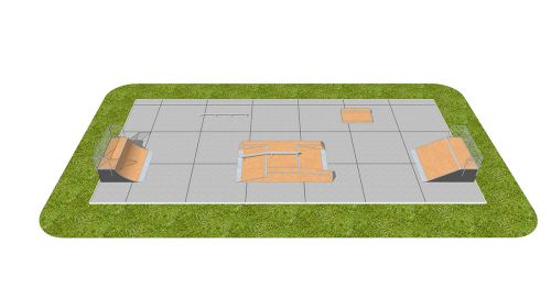 Eksempel på skatepark SM006