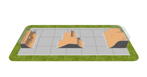 Eksempel på skatepark SM011