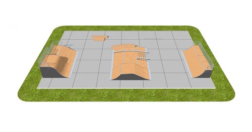 Eksempel på skatepark SM018