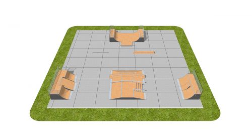 Eksempel på skatepark SM019