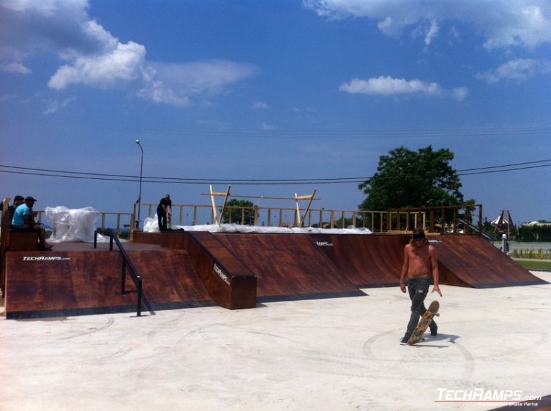 Grecja Thessaloniki  - skatepark