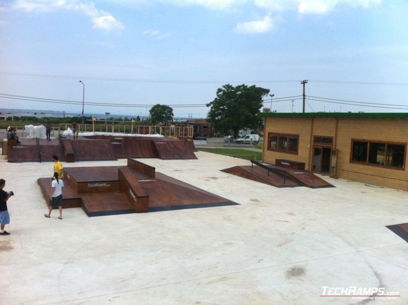 Grecja Thessaloniki  - skatepark