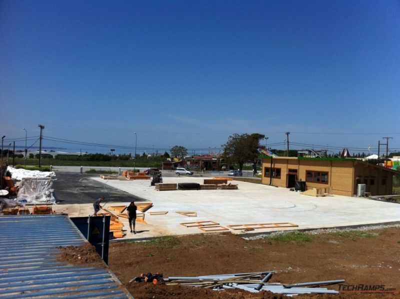 Grecja Thessaloniki  - skatepark