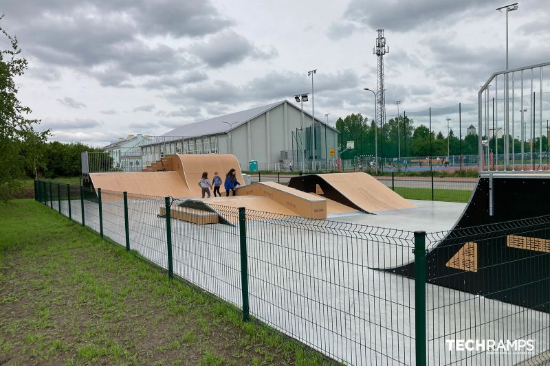 Jumpbox - hinder i skateparken 