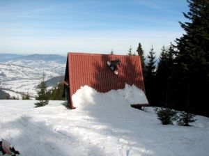 Koninki Snowpark - dach
