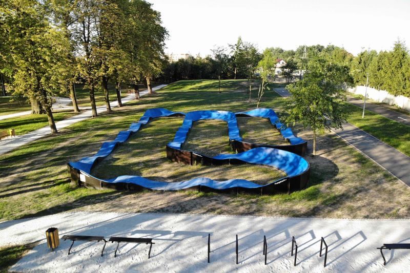 modulbasert pumptrack