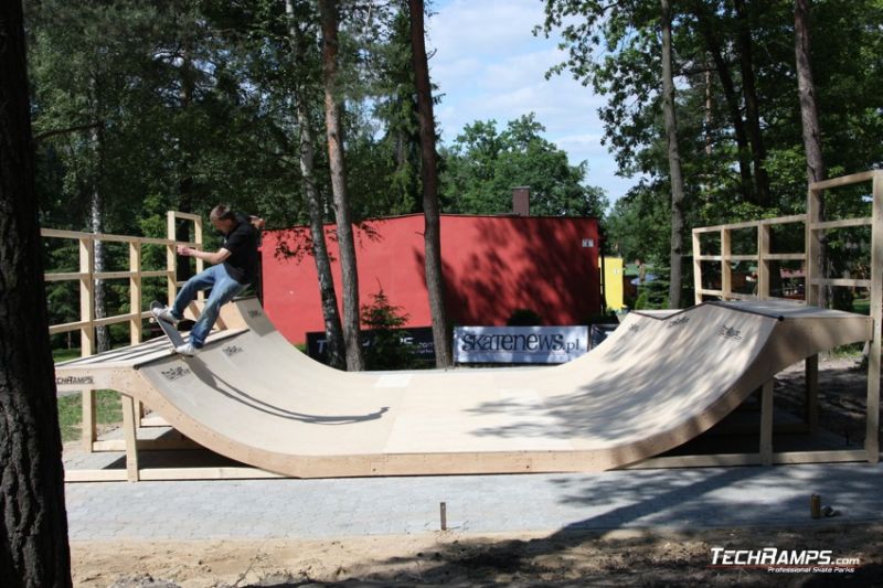 Minirampa techramps  na Woodcamp 2010