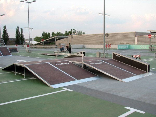 Mobilny skatepark Techramps 1
