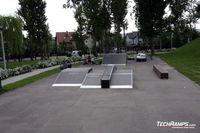 Modulær skatepark