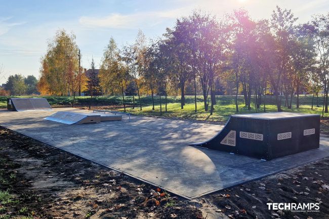 Modulær skatepark - Orzechowo