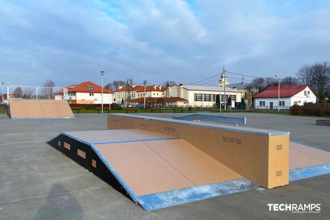 Modulbasert skatepark - Białobrzegi
