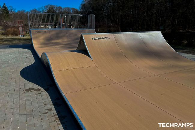 Modulbasert skatepark - Lipka (Spinramp)