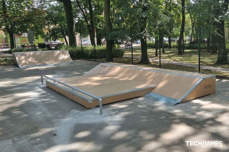 Skatepark i tre