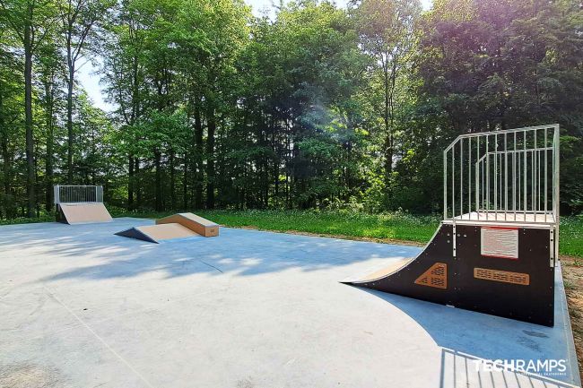 Modulær skatepark - Cewice