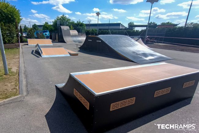 Modulær skatepark – Warszawa (Ave Park)