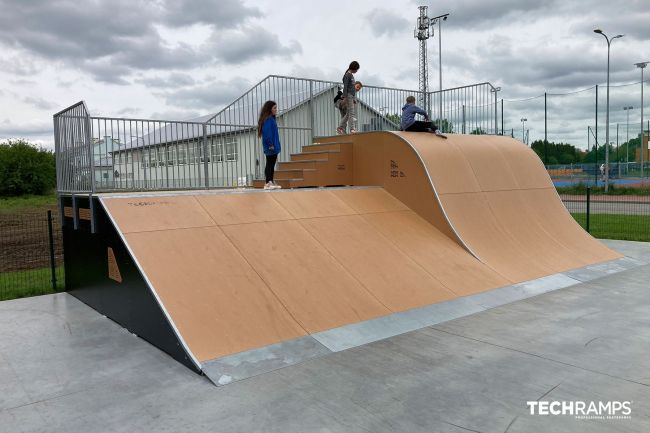 Modulær skatepark - Wieliszew