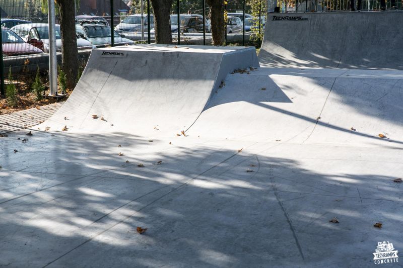 Nakło nad Notecią - newly opened skatepark in concrete technology