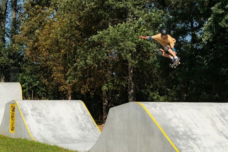 skatepark i betong 