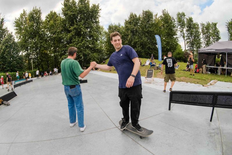 Åpning av skateparken - Kraków Widok
