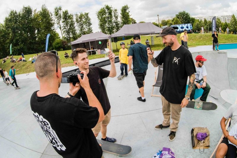 Åpning av skateparken - Kraków Widok