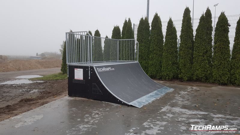 projekt skateparku Sadki