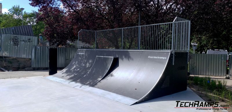 Skatepark modułowy Gdynia 