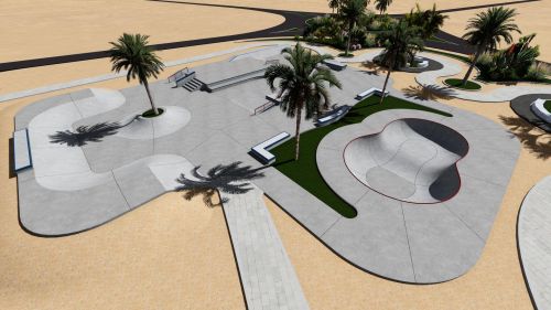 Sample concrete skatepark 545857