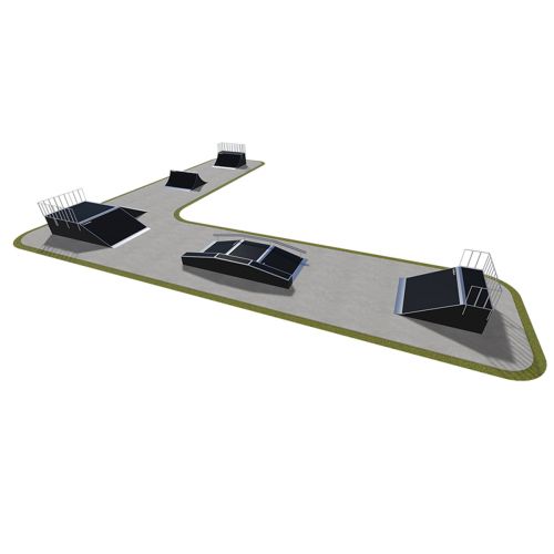 Sample modular skatepark 530115