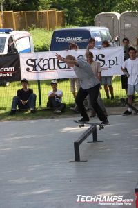 Skateboardowy JAM w Radzionkowie 2010 - Betonowy skatepark