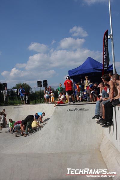 Skateboardowy JAM w Radzionkowie 2010 - Betonowy skatepark