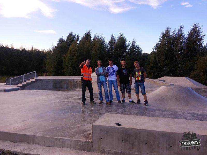 skatepark betonowy 