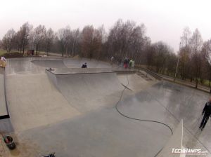 Skatepark betonowy w Oświecimiu