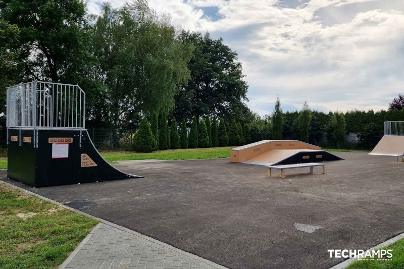 Modulær skatepark Bojszowy 