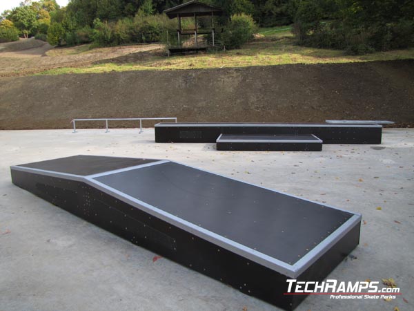 Skatepark Cieszyn grindbox