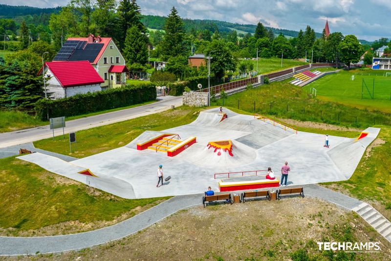Skatepark betonowy Stronie Śląskie