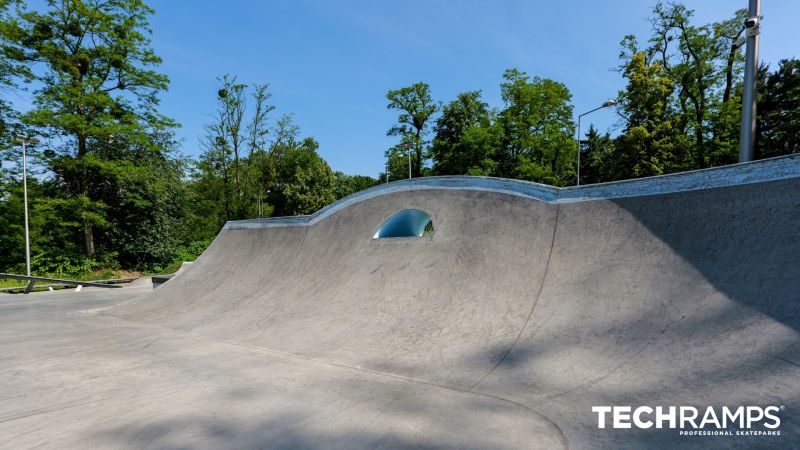 Techramps skatepark i Rybnik 