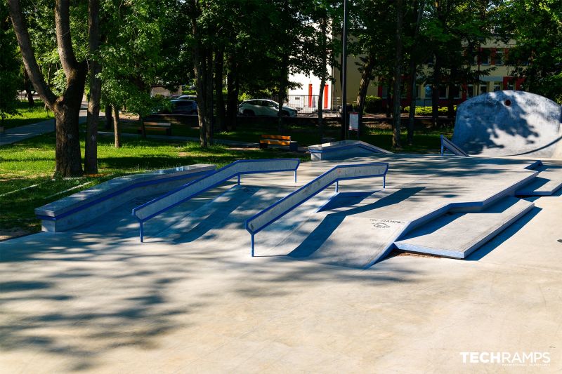 Skatepark i betong Skateparkprosjekter
